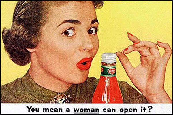 Ethische marketing: You mean a woman can open it?