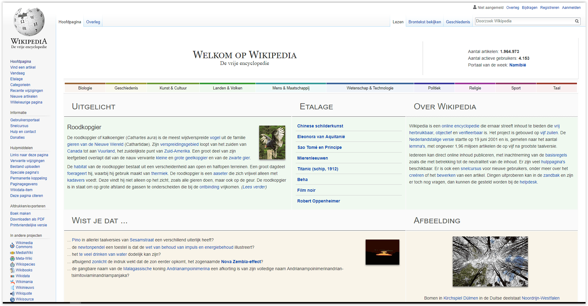 Wikipedia - design arm - rijke content